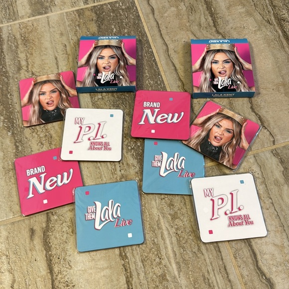 NIB LALA Live LaLa Kent Exclusive Drink Coasters Set of 8 Coasters - Picture 2 of 2